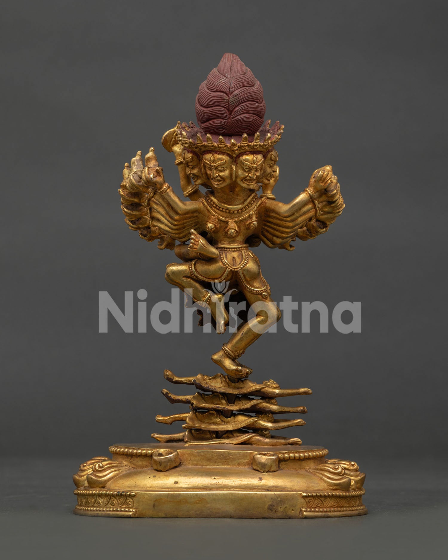 Hevajra Statue | Wrathful Vajrayana Deity Handmade in Nepal