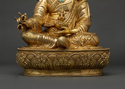 Guru Rinpoche Statue | Authentic Nepal Buddhist Statue