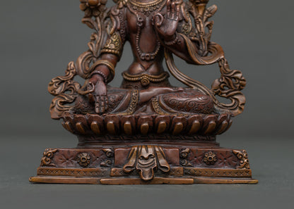 White Tara Statue | Handcrafted Himalayan Buddhist Artwork