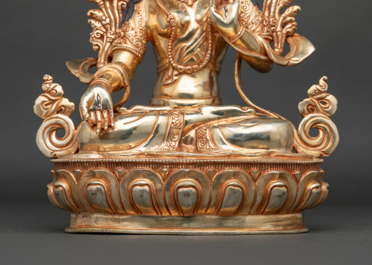 White Tara Statue | Goddess of Longevity and Compassion