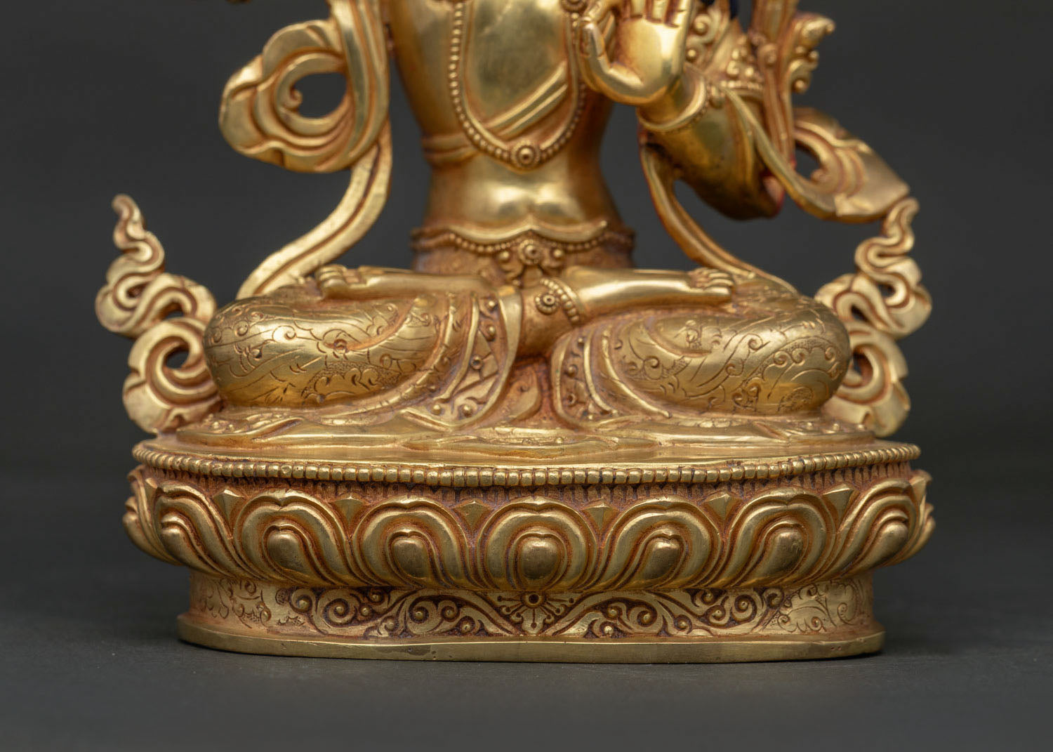 Handcrafted Manjushri Statue | Bodhisattva of Supreme Wisdom