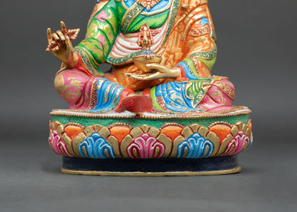 Guru Rinpoche Statue | Handcrafted Himalayan Artwork