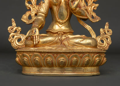 White Tara Statue | Buddhist Goddess of Longevity and Healing