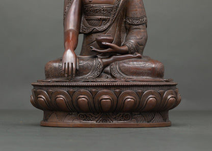 Shakyamuni Buddha | Nepalese Enlightenment Sculpture
