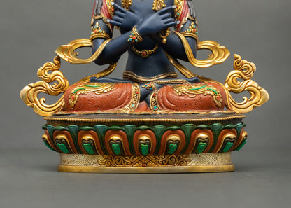 Vajradhara Statue | Primordial Buddha Art for Home Decor
