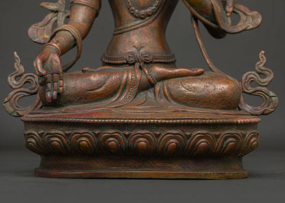 White Tara Statue