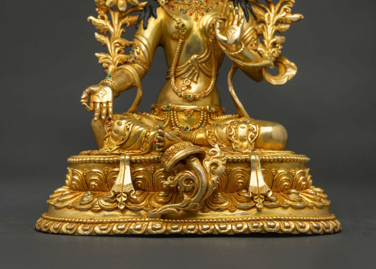 Green Tara Statue