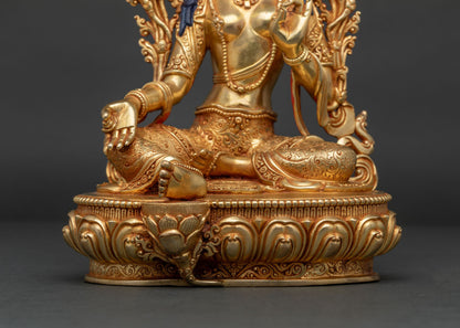 Green Tara Statue | Goddess of Compassion and Protection