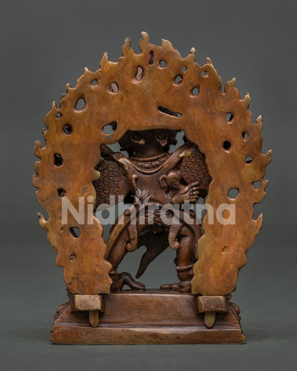 Vajrakilaya Statue | Wrathful Himalayan Buddhist Artwork