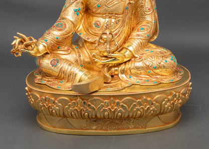 Buy Guru Rinpoche Statue Online | Hand-Carved Buddhist Art