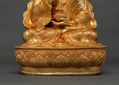 Guru Tsokye Dorje Statue for Meditation & Prayer | Handmade Nepal Art