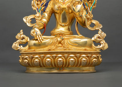 White Tara – Traditional Artisan Crafted Buddhist Sculpture