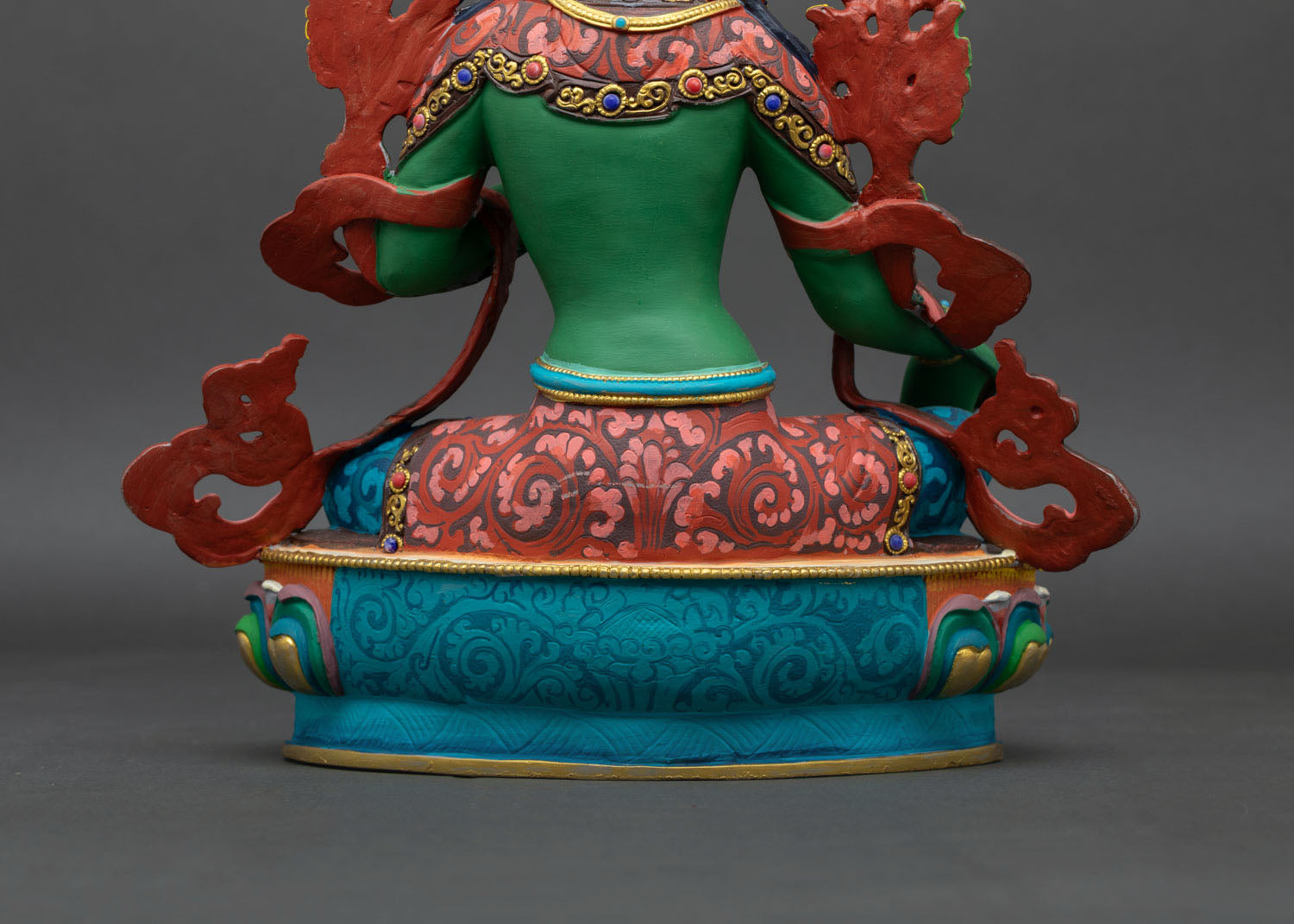 Mother Green Tara Statue for Home Altar and Sacred Decor