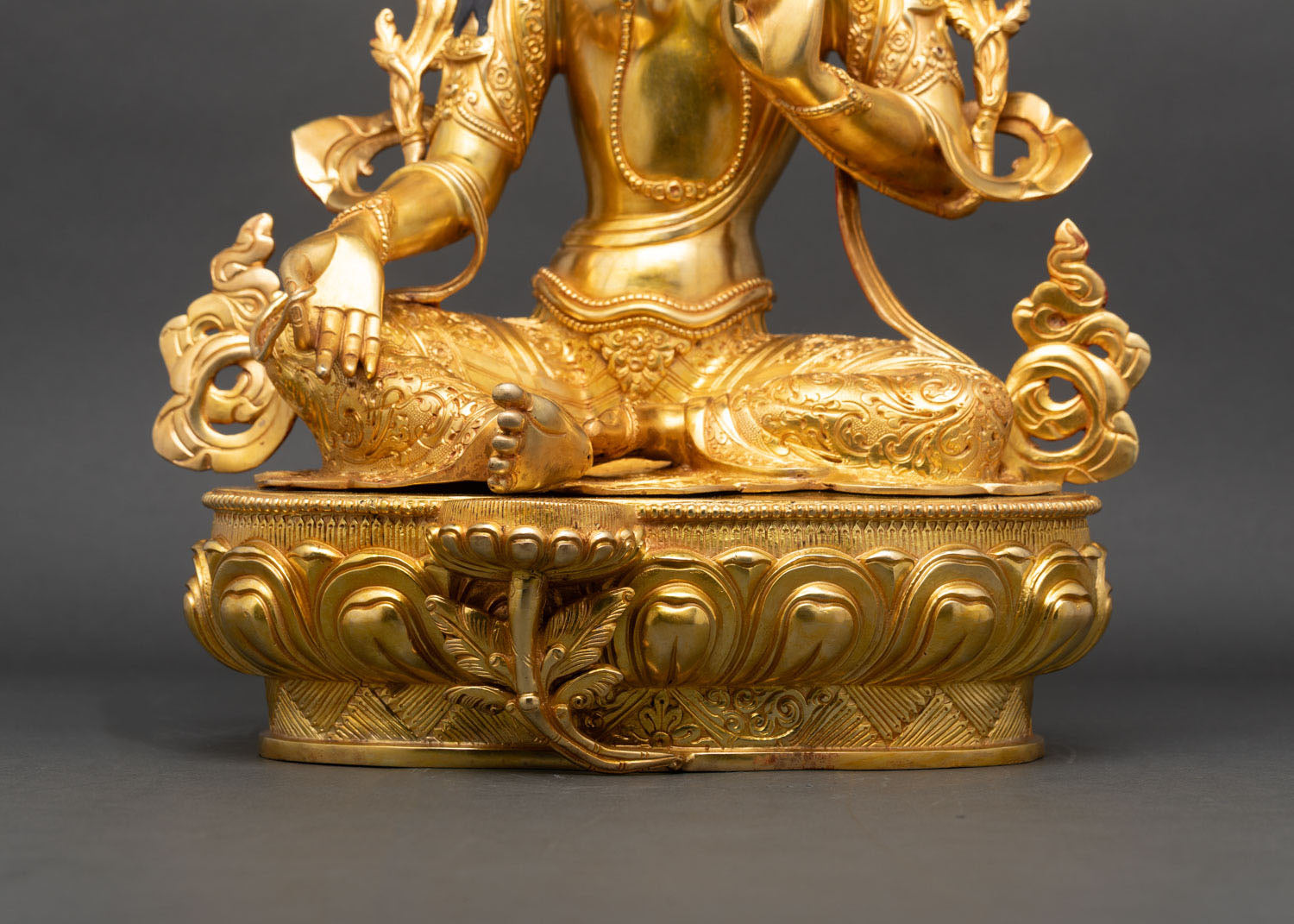 Green Tara Statue | Nepalese Spiritual Artwork
