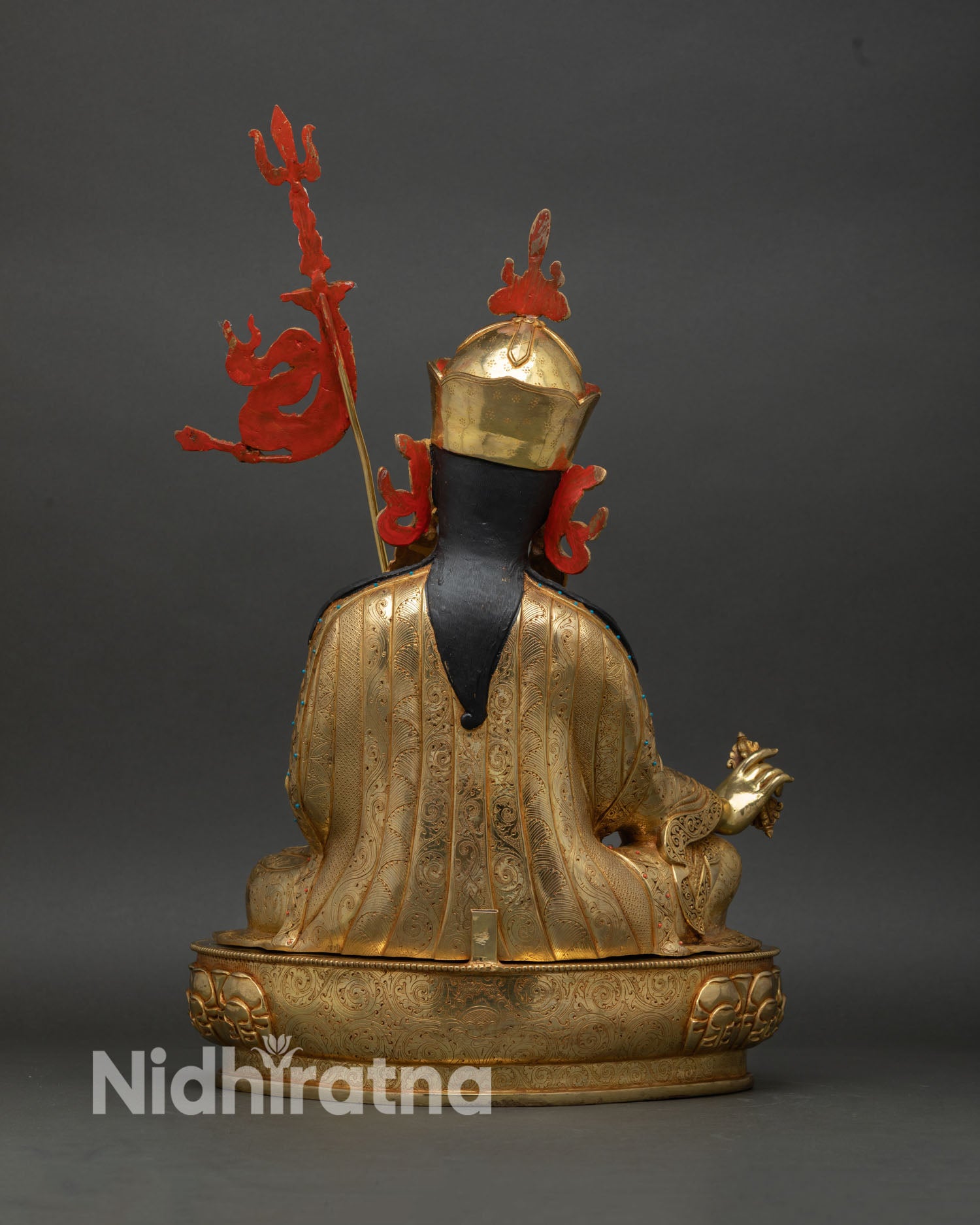 Large Guru Rinpoche Statue | High-Quality Buddhist Sculpture