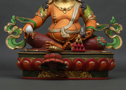 Traditional Dzambhala Statue | Invoke Spiritual & Material Abundance
