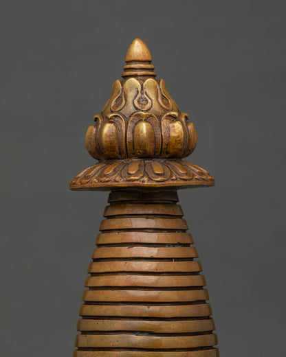 Kadampa Stupa | Sacred Buddhist Sculpture For Spiritual Practice