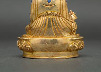 Guru Rinpoche | Authentic Handmade Copper Statue from Nepal