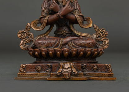 Vajradhara Statue | Handcrafted Newari Buddhist Art from Nepal