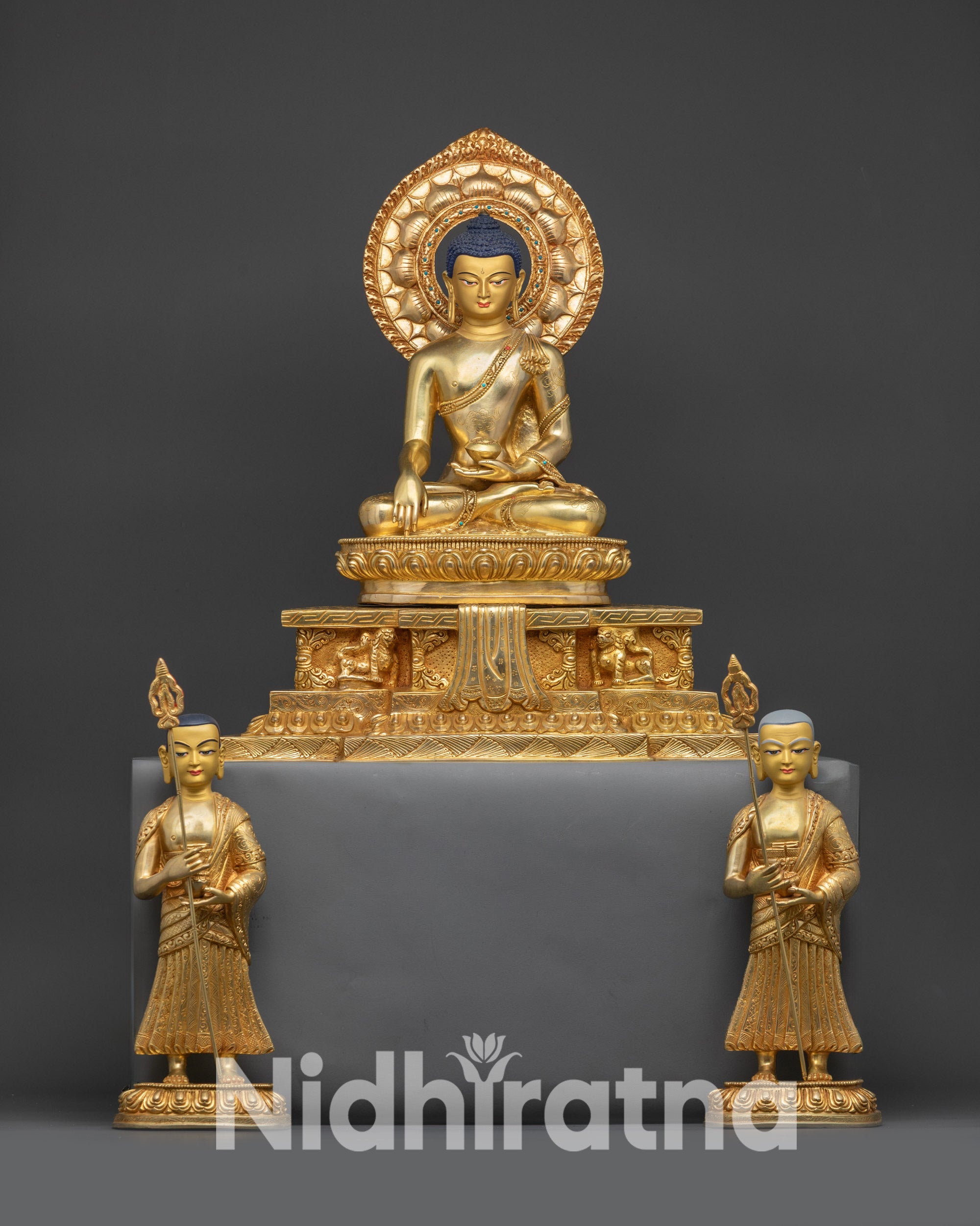 Shakyamuni Buddha Set Statue