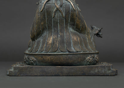 Guru Rinpoche Statue | Handcrafted Bronze Sculpture from Nepal