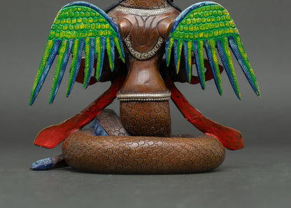 Naga Kanya Statue – Sacred Himalayan Serpent Goddess