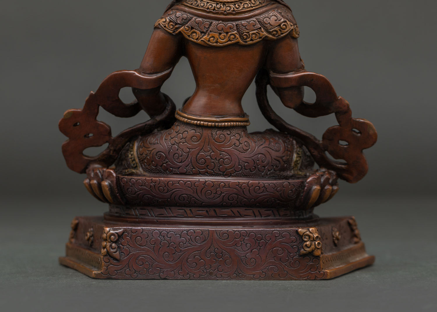 Oxidized Vajrasattva Statue | Himalayan Buddhist Artwork