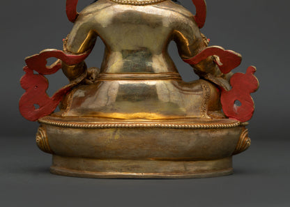 Dzambhala Statue | Buddhist Sculpture for Wealth and Abundance
