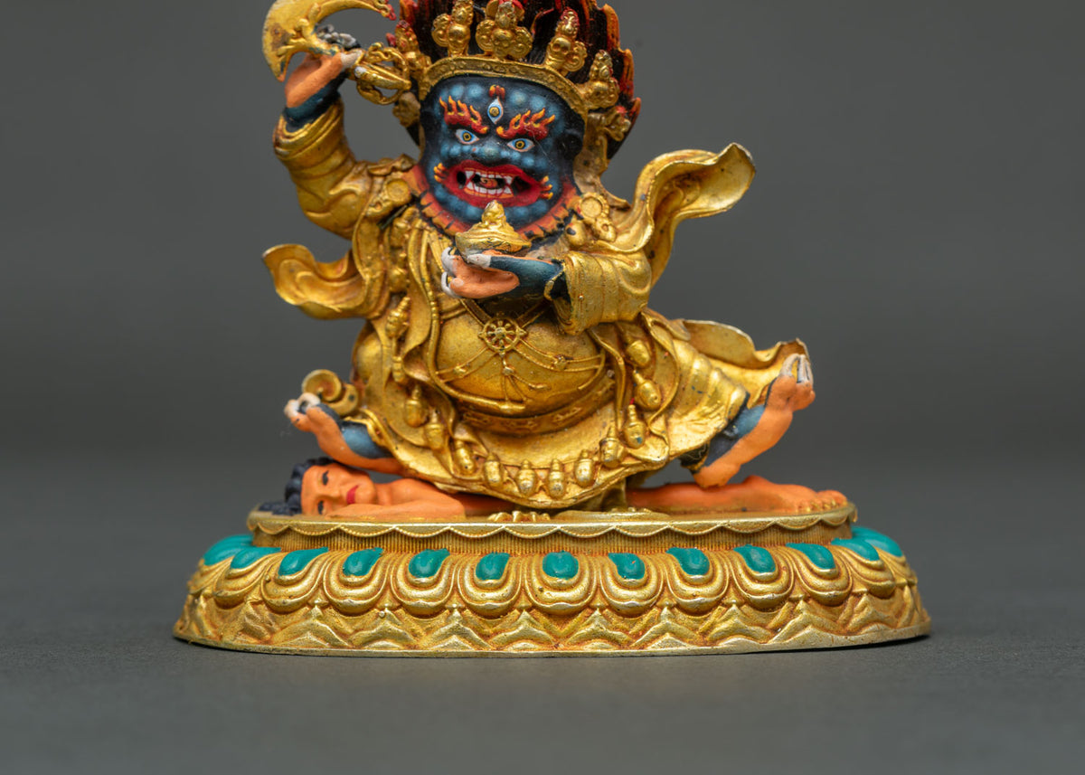Mahakala Bernegchen Statue