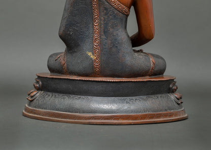 Amitabha Buddha Statue | Lost Wax Casting Copper Art