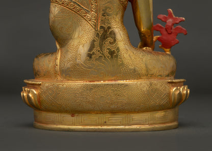 Medicine Buddha Statue | Sacred Healing Buddhist Sculpture