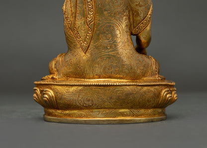 Shakyamuni Buddha Statue | Handmade Buddhist Deity Sculpture
