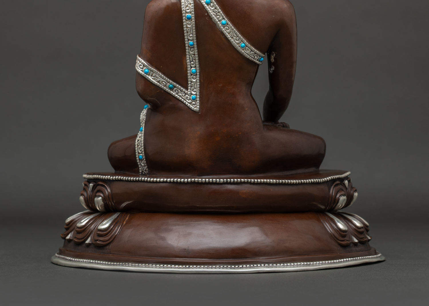 Oxidized Shakyamuni Buddha | Sacred Buddhist Meditation Statue from Nepal
