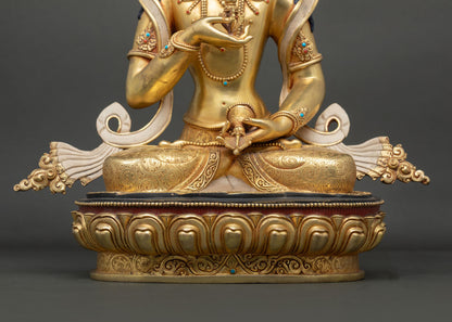 Majestic Vajrasattva Statue – Meditation and Purification Figure
