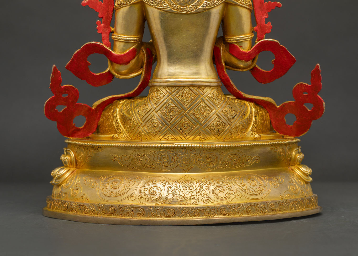 Tikshna Manjushri Statue | Sharp Wisdom Bodhisattva Copper Sculpture