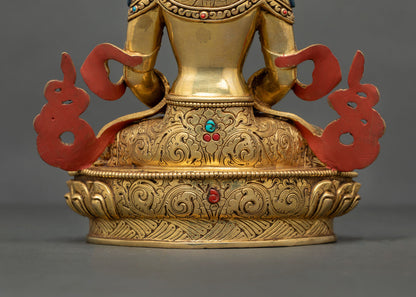 Amitayus Statue | Sacred Infinite Life Buddha Art