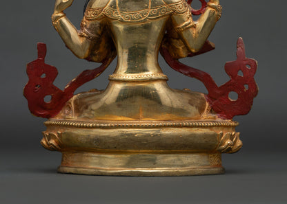 Chenrezig Statue | Sacred Four-Armed Avalokiteshvara