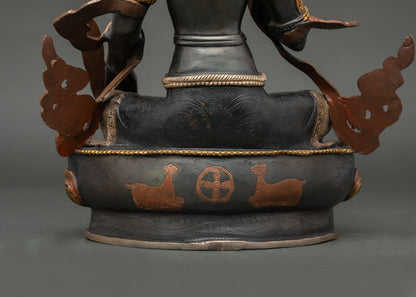 Kshitigarbha Statue | Traditional Vajrayana Buddhist Art
