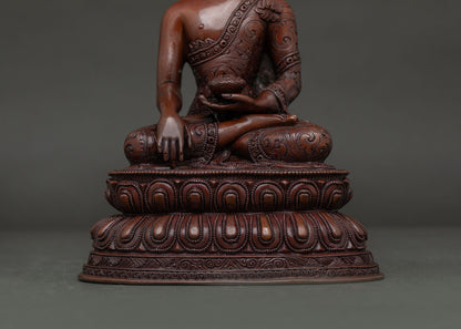 Shakyamuni Buddha Statue | Sacred Buddhist Meditation Artwork