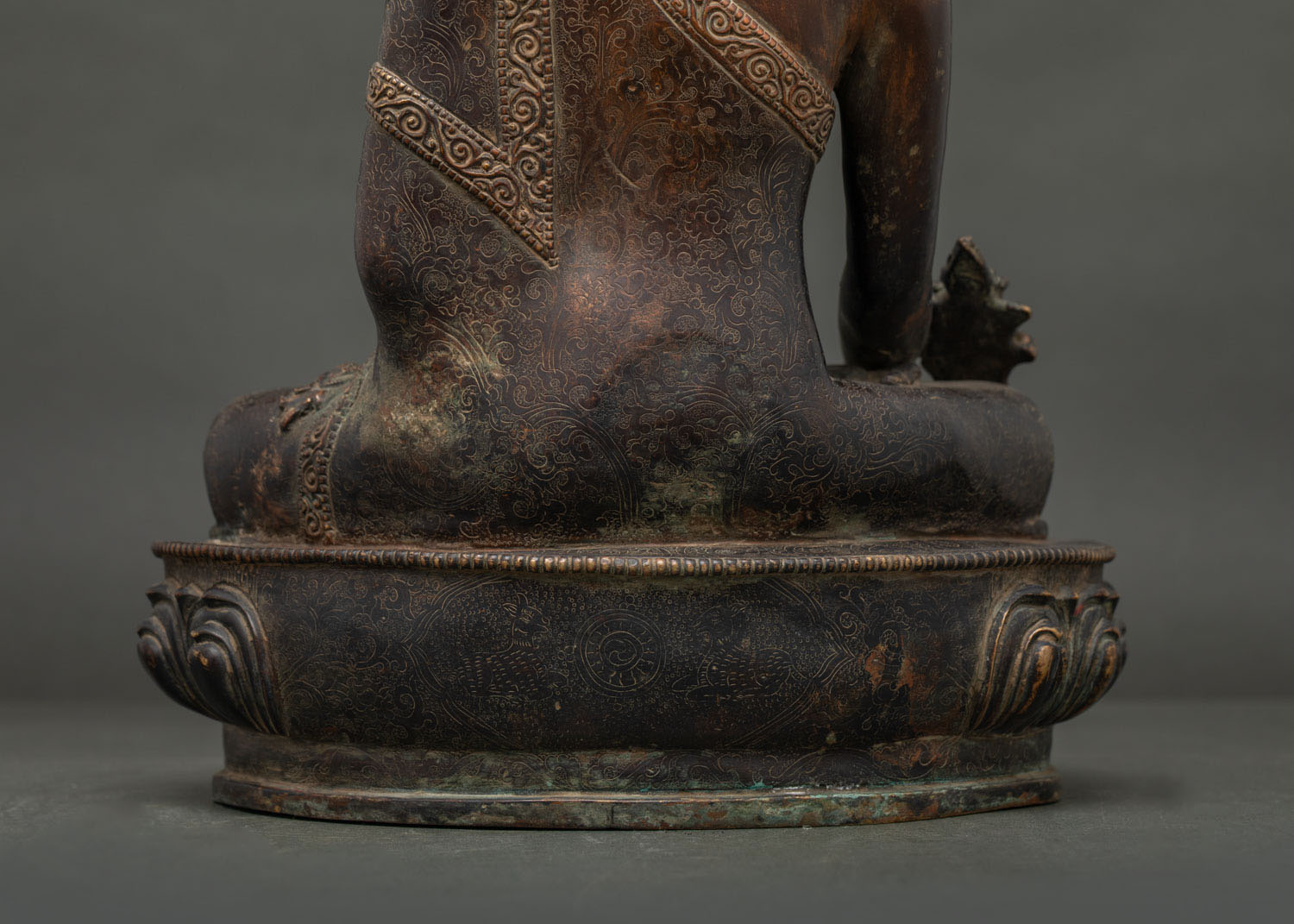 Bhaisajyaguru Buddha Statue | Nepalese Handmade Sculpture for Altar