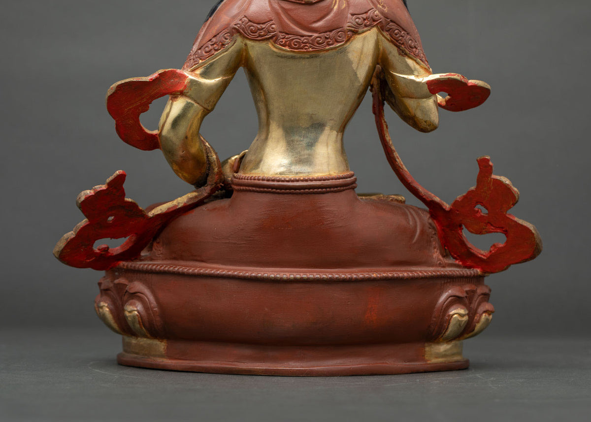 Vajrasattva Statue from Nepal | Handmade Purification Buddha Figurine
