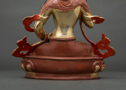 Vajrasattva Statue from Nepal | Handmade Purification Buddha Figurine
