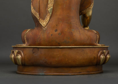 Traditional Shakyamuni Buddha Statue – Handcrafted in Nepal