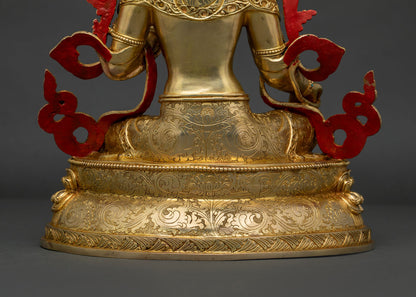 Green Tara Statue – High-Quality Tibetan Buddhist Sculpture