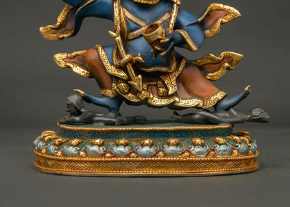 Mahakala Bernagchen Statue | Lost Wax Cast Sacred Artwork