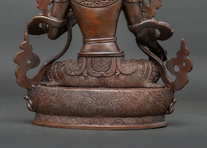 Green Tara Statue | Symbol of Fearless Compassion & Protection