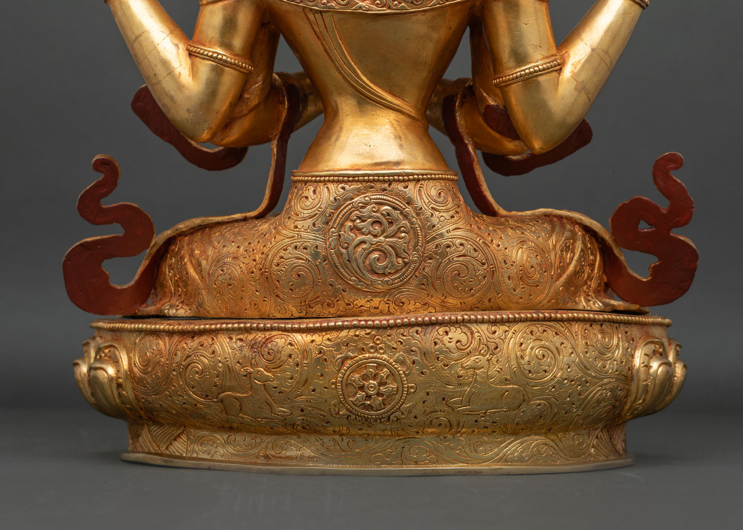 Chenrezig Copper Statue for Sale – Genuine Nepalese Handicraft