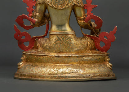 Green Tara Statue