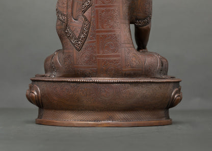 Shakyamuni Buddha | Nepalese Enlightenment Sculpture