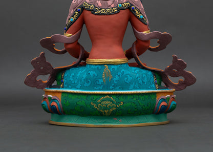 Amitayus Statue | Sacred Himalayan Copper Art